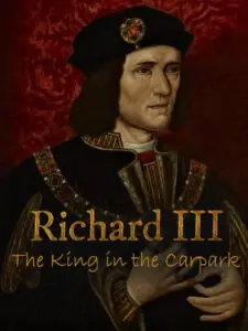 film poster for Richard III: the king in the carpark