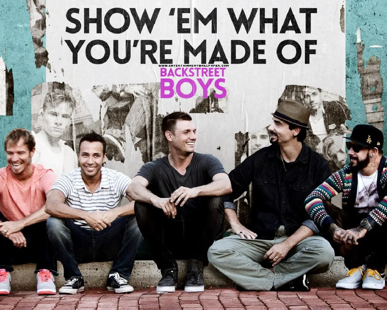 film poster for Back Street Boys: show 'em what your made of